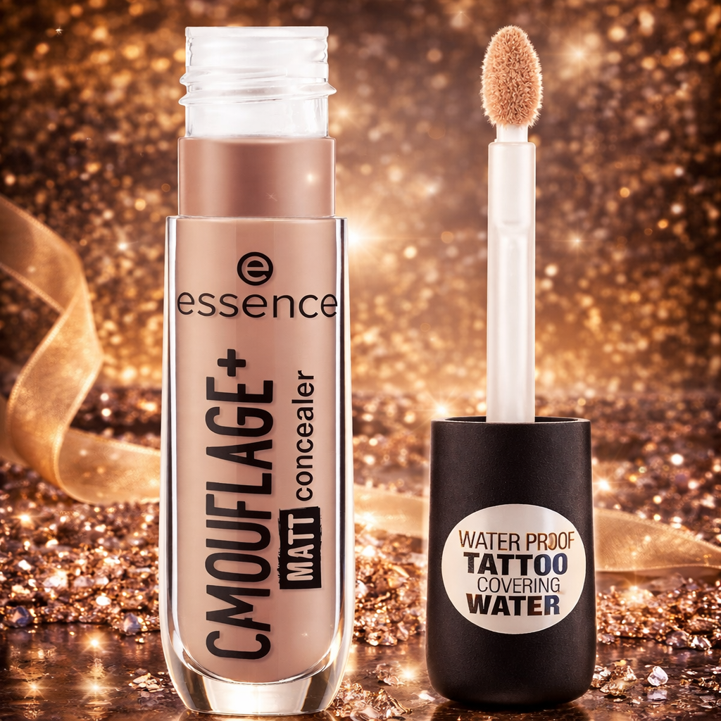 Corrector Premium Camuflaje – Cobertura Total y Acabado Mate Natural